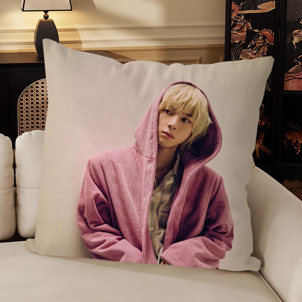 Горячая K-pop Подушка Чехол Диван Гостиная Изголовье Спальня Спинка Подушка Квадратная Подушка J-jin-Music Крутое Время для Сна