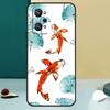Рыба Кои Инь Ян Для Realme 13 12 10 11 14 Pro Plus GT 6 5 6T GT7 Pro C55 C53 C51 C21Y C25S C75 C67 C61 Чехол