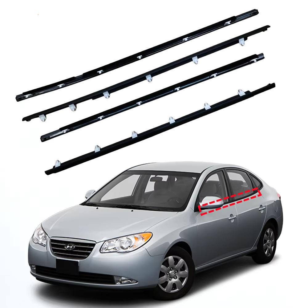 Hyundai Elantra 2006-2011 Уплотнитель окна Водоотсекающая полоса