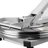 Commercial Pizza Dough Press Machine 45cm Electric Dough Sheeter, Ideal for Bakery Home Restaurant Use, 1200W Cast Aluminum Pastry Press Plate,