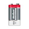 Rebel 6F22 Zinc Carbon Batteries Blister