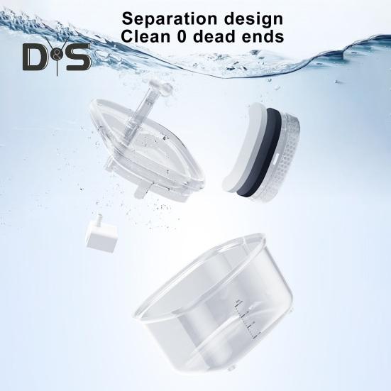 Автоматический фонтанчик для кошек с 5-уровневой системой фильтрации, бесшумный, легко чистится, диспенсер для воды для домашних животных