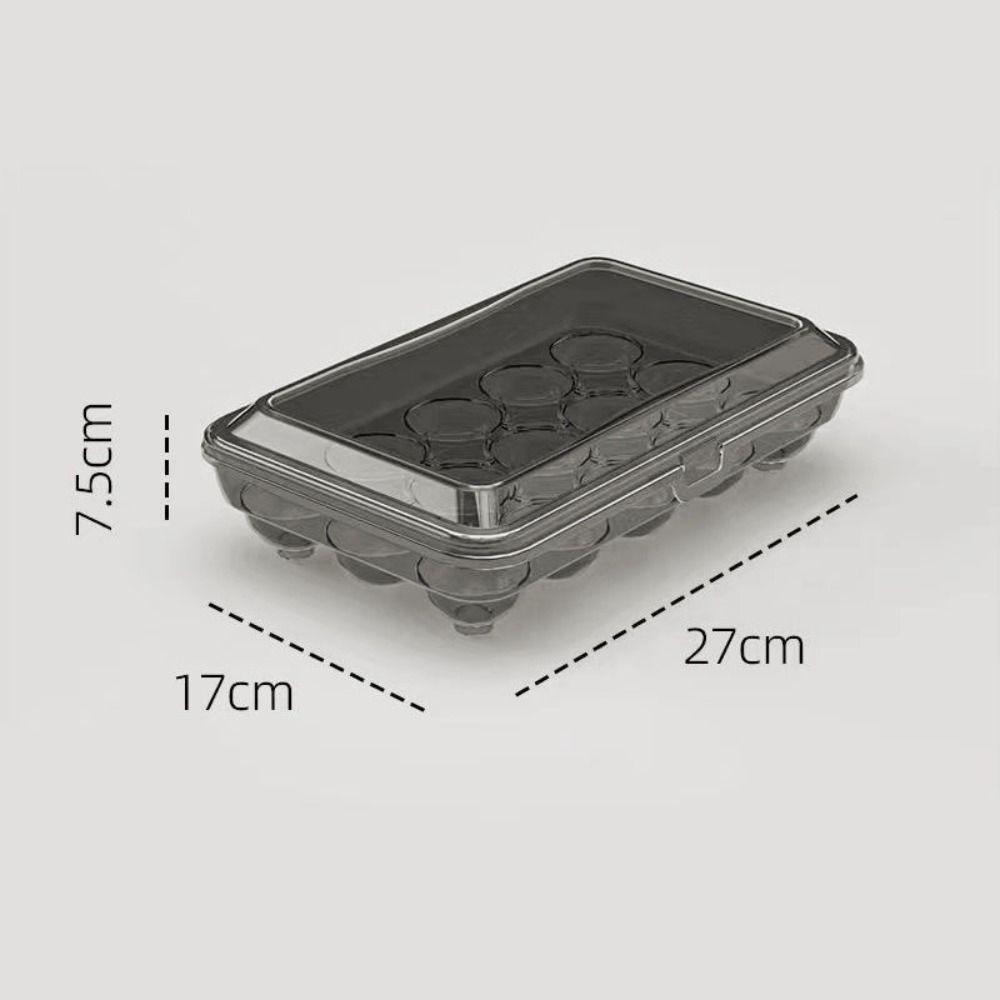 10/15 Grids Egg Box Anti-fall Egg Storage Box Portable Eggs Case