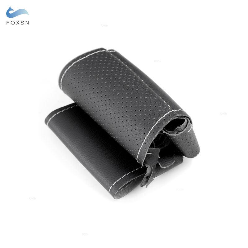 For Opel Vauxhall Holden Astra (H) Signum Vectra (C) 2005-2009 Zaflra (B) 2005-2014 Car Inner Steering Wheel Cover Leather Trim