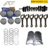 BMW 2.5L Engine Crankshaft & Piston Kit: M54B25 Compatible