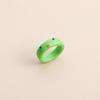 Geometric Animal Girls Women Colorful Contrast Resin Ring Acrylic Fashion Jewelry Frog Finger Rings