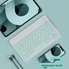 Bluetooth-клавиатура для iPad, телефона, планшета – 10-дюймовая, перезаряжаемая, совместимая с Apple, для настольного ввода