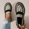 Модные женские лоферы на платформе с цепочкой, новые туфли-лодочки с круглым носком на мягкой подошве, женские офисные легкие нескользящие лоферы