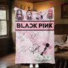 Blackpink Heartbeat Glow blanket Home Decor blanket Machine washable Digital printing Air conditioning blanket