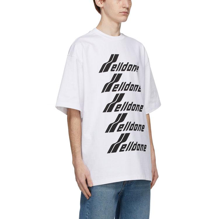 WE11DONE logo-print T-shirt WD-TP6-20-074-U-WH