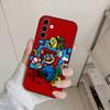 Мультяшный S-Super M-MarioS Bros Чехол для телефона Samsung Galaxy A73, A72, A71, A70, A53, A52, A51, Другие Мягкий Черный Чехол