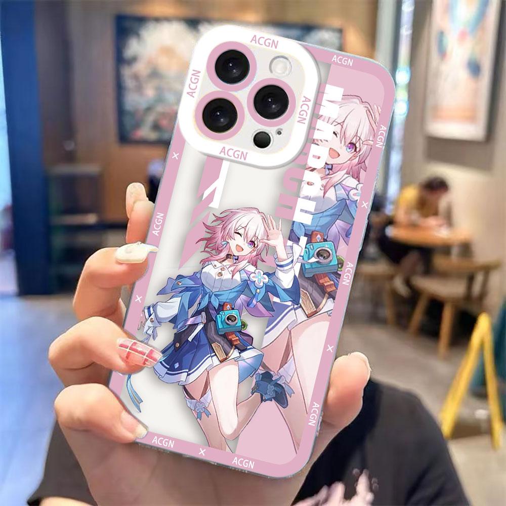 Чехол для телефона Honkai Star Rail Dan Heng Jing для REALME 5 6 7 7I 8 8I 9 9I 10 12 C75 C71 C67 C65 C63 C55 C53 C35 C33 C30 Прозрачный чехол