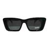 Prada Logo Print Square Sunglasses Women sunglasses Black 0PR08YSF1AB5S051