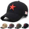 Spring Autumn Cap Men Sunscreen Baseball Cap Embroidered Mid-Pentagram Cap