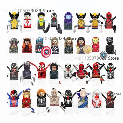 Tv6201-6218 Совершенно новые Высококачественные Marvel Высококачественные Дэдпулы Высококачественные Герои Высококачественные Строительные Высококачественные Блоки