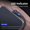 Micro USB Cable L Shape 180 Degree Rotation 2.4A Quick Charging & Data Transfer Made of Reinforced TPE USB Type A To Micro B Cable Micro Charging Cord