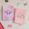 Cute A5 Butterfly Kpop Photocard Holder DIY Binder Photocards Idol Photo Album Photo Collect Book Photocard Binder Scrapbook