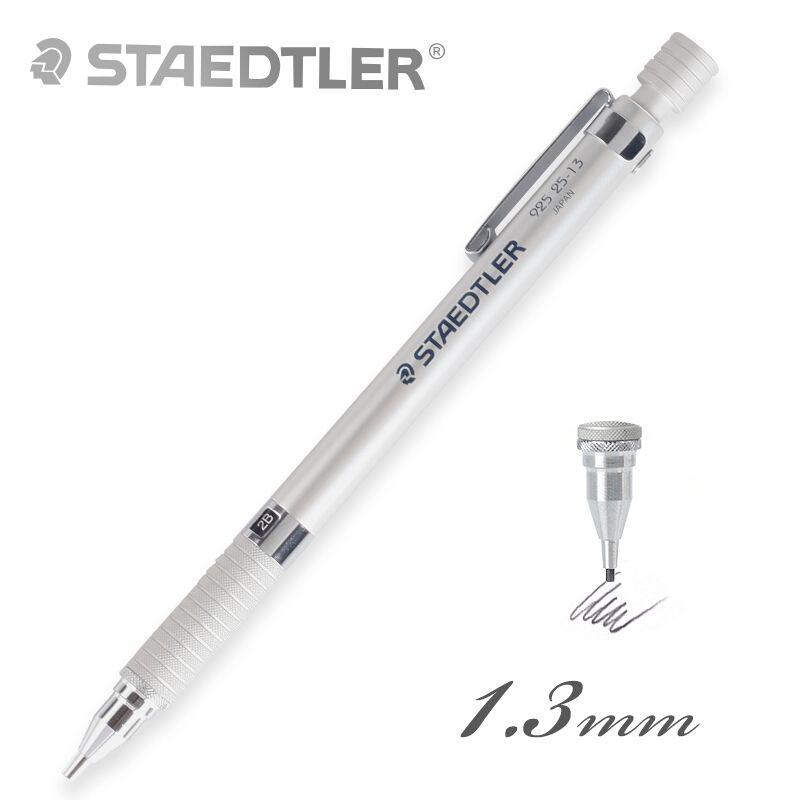 Механический карандаш Staedtler 925, полностью металлический, с низким профилем, 0,3/0,5/0,7/0,9/1,3/2,0 мм, для профессионального эскиза и технического черчения