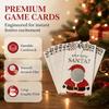 DIY Games Scratch Off Cards Paper Xmas Interactive Game Cards  New Year Celebrations