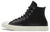Кеды Chuck Taylor All Star High 'Цветная кожа - Черный' 170100C