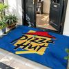 Коврик для пола Food P-Pizza H-Hut Мягкий фланелевый коврик для входной двери Нескользящий Впитывающий коврик для пола в ванную комнату, спальню