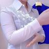 Рубашки с длинными рукавами для женщин, темпераментный дизайн, вышитые стразами, белая рубашка, весна-осень-лето, блузка