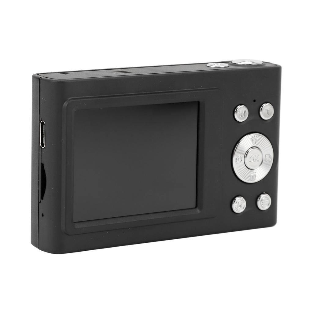 4K Digital Camera for Teens Kids 48MP 1080P HD 2.4 Inch IPS Screen 16X Digital Zoom Pocket Compact Camera for