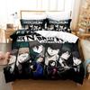 Новый комплект постельного белья Psycho Pass Single Twin Full Queen King Size Bed Set Adult Kid Bedroom Duvet cover Sets Anime Parure de lit Bed