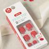 T.I.T.A Solid Pedi Tips 14 Pieces (Red)
