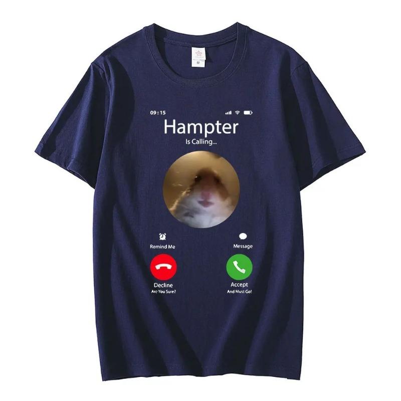 Летние свободные и модные футболки с круглым вырезом и короткими рукавами из чистого хлопка с принтом для мужчин