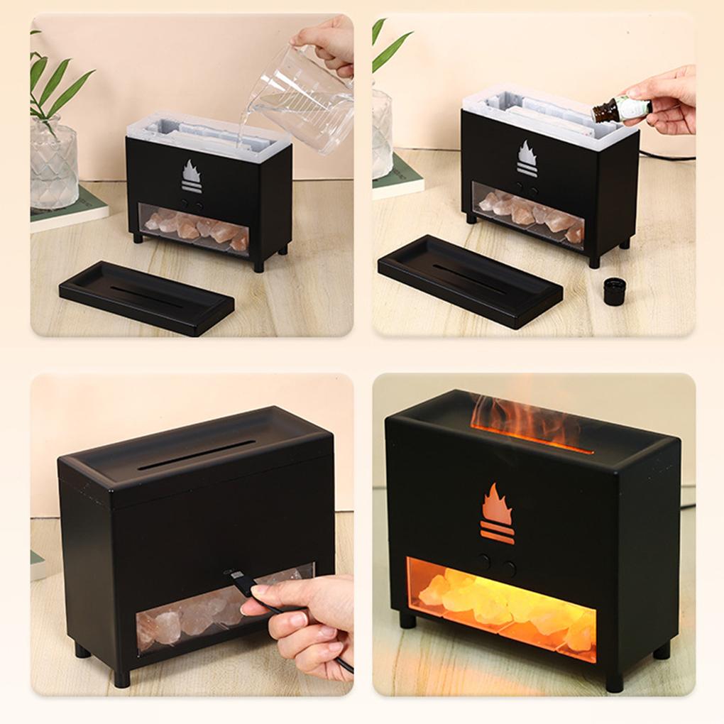 Увлажнитель воздуха ulation Flame с функцией бесшумного USB-аромата в форме шкафа для гостиной, распылитель ароматизатора для дома, спальни и офиса