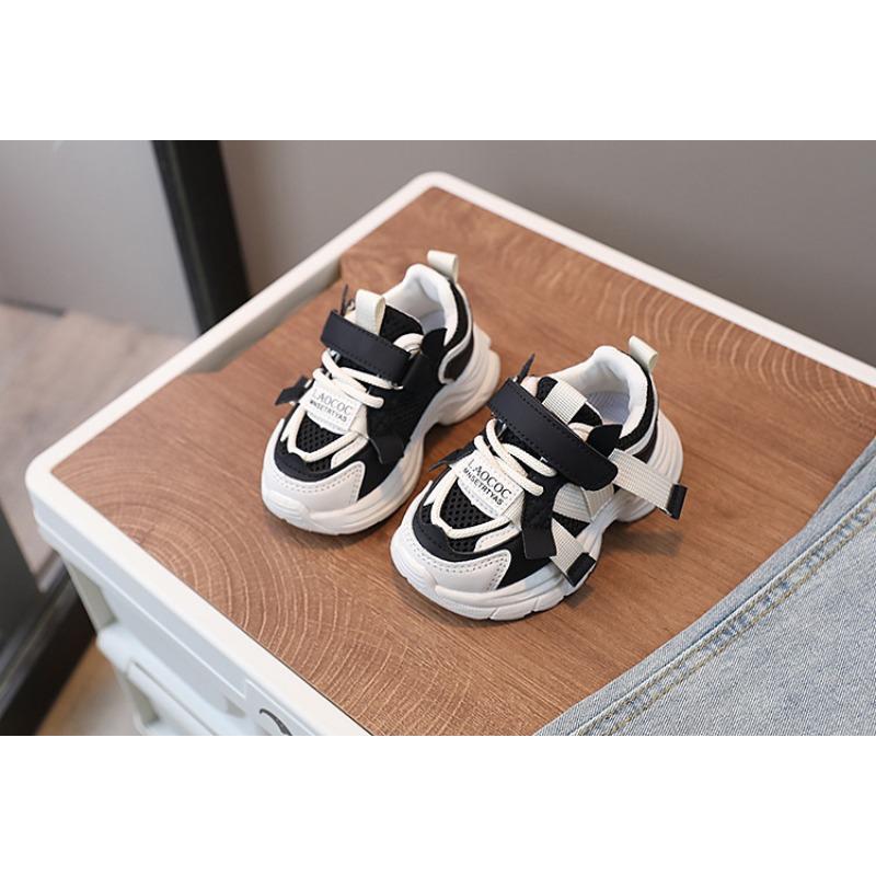 Детские туфли Daddy Shoes Весна Новые повседневные сетчатые туфли для мальчиков и девочек Дышащие кроссовки для маленьких мальчиков