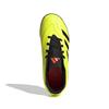 Футзальные бутсы Adidas Predator Club TF для юниоров и детей, MDJ97, Желтый, Размер 23.5см, Для мальчиков и девочек, 17-24.5см, Унисекс