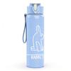 1PC Soft Simple Human Line Sketch Print 750ml Color Plastic Sports Water Bottle Leakproof Flip Straw Lid Suitable for Sports Office Home Use