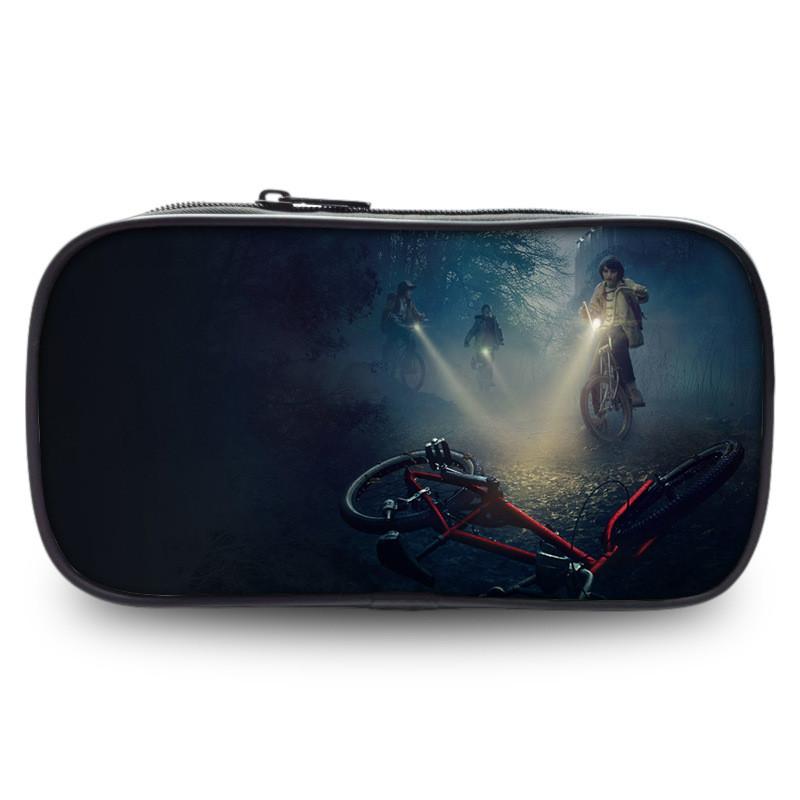 Пенал Stranger Things из нейлона для школьников и детей