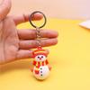 4 Pieces Xmas Keyring Bag Pendent Compact Size Sweet Gift Festival Accessories Christmas Decor Hanging Ornament Holiday Supplies