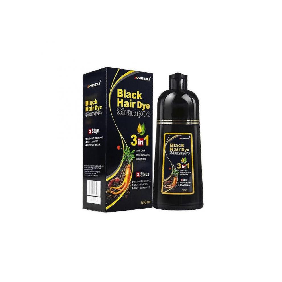 (Dark Brown) Meidu Botanical Extract Hair Dye 500ml Black