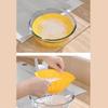Silicone Drain Bowl Soft Sauerkraut Water Squeeze Durable Fruit Strainer