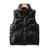 Women Cotton Vest Padded Thermal Neck Protection Smooth Surface Lady Winter Vest Female Clothes