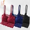 New Women Lace Bras Top Comfortable Bralette Solid Color Sexy Underwear Vest Female Hollow Out Wireless Lingerie Bra