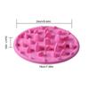 Pet Dog Feeding Food Dish Bowl Silicone Puppy Slow Down Eating Feeder Dish Prevent Obesity Dogs Supplies