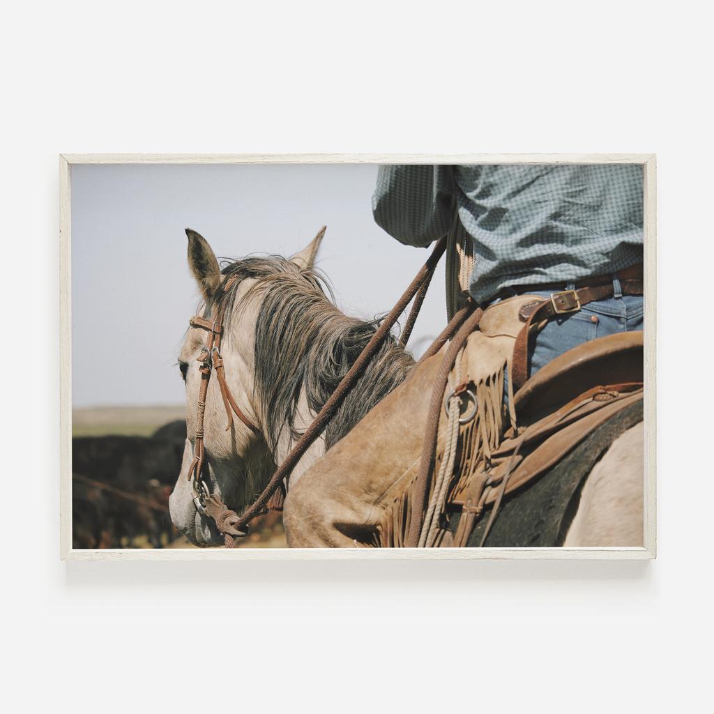 Wildlife Wall Art Western Country Rustic Print Buffalo Bull Elk Cowboy Horse Yellowstone Bison Canvas Painting Home Decor