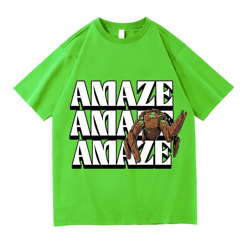 2026 Unisexs Unisexs Amaze Amaze Amaze Letter Tshirt Unisex Fashion Casual Long Sleeve Tshirt Aesthetic Top Tees Harajuku Clothes