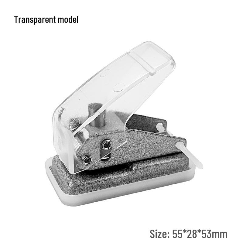 Компактный дырокол на одно отверстие для бумажных планеров, сделанных своими руками
