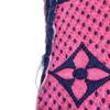 LOUIS VUITTON M70899 Rainbow Monogram wool Escalp Logo Mania Scarf Navy wool Used