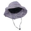 Casual Plaid Sun Hats Summer Fisherman Hat Fashion Drawstring Bucket Hats  Outdoor