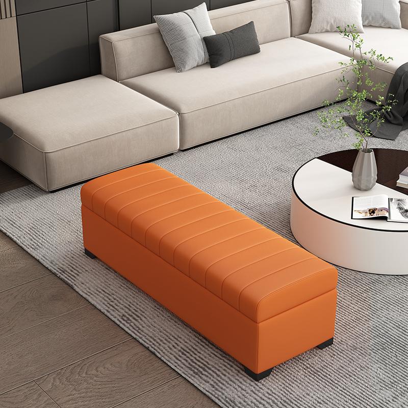 Luxury Storage Bench, Waterproof Shoe Stool, Large Ottoman Box, Heavy-Duty Armchair - Scratchproof, Multi-Use, High Capacity