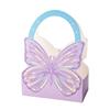 Butterfly Bouquet Packaging Box Set of 5 with Carry Handle, Gift-Ready Flower Box for Birthdays and Anniversary Display