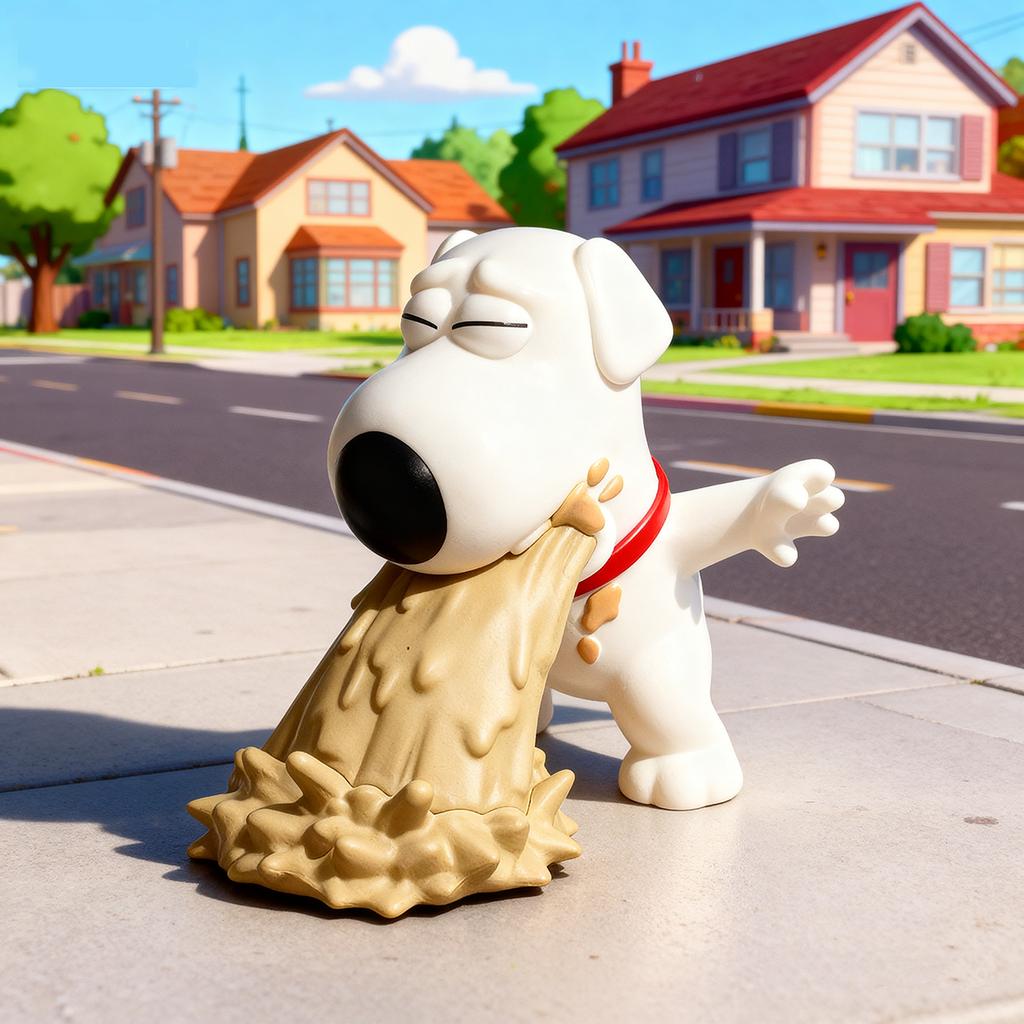 Family Guy Brian·Griffin Anime Figures & Statues | Home Decor Ornaments | Festival Gifts & Collectibles Anime fan collectibles