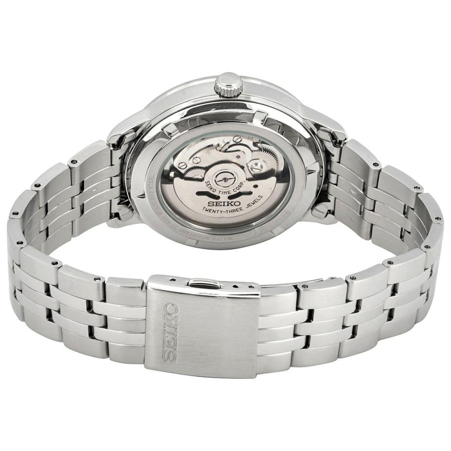 Seiko Автоматические мужские часы Зеленый циферблат Нержавеющая сталь SRPH89K1